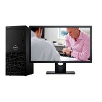 戴尔(DELL)成铭3980商用台式电脑主机 i3-8100 4G 1TB 集显 DVD刻录 Win10H 18.5液晶