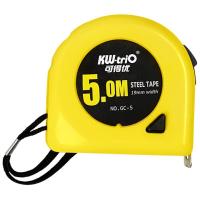 可得优 GC-5 钢卷尺 5米 测量卷尺 钢卷尺 工程测绘尺  可佩带 刻度清晰(一把装)