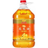 金龙鱼 食用油 压榨 浓香花生油5L