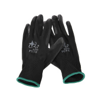 XINGYU/星宇 十三针黑尼龙PU涂掌手套 PU518 8码 （单位：副）