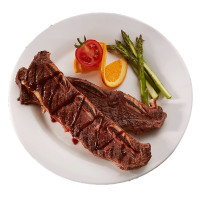 赤豪 澳洲进口生鲜腌制牛仔骨 牛小排1kg（5包） 送黑椒酱包