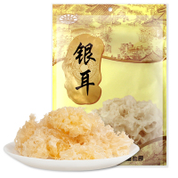 味美发 银耳60g 无根银耳花古田白木耳雪耳 山珍干货 银耳羹食材