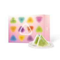 金秋祝福月饼礼盒 SCP-10763 百威月饼礼盒蛋黄白莲蓉红豆沙绿茶黑芝麻广式中秋月饼礼盒645g (1盒起订)