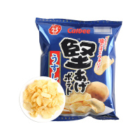 日本进口零食calbee卡乐比淡盐味坚脆薯片土豆片膨化小吃