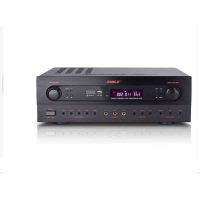 狮乐 AV-1018 KTV功率放大器200W 专业舞台、会议、 包房功放机 配BX-110音箱