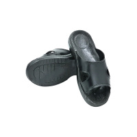 TABSUN/同花盛 PU底黑色两孔防静电拖鞋 821 36-46码(单位:双)