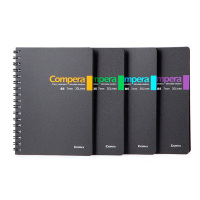 齐心 CPB5607 Compera双螺旋PP面本 B5 60张 (单位:本 )颜色随机