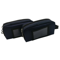 诚信达 印章包 银行专用柜员包宁选 牛津布票据凭证包 企业定制 20*10*7cm 四枚装 印章包