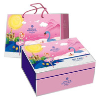 雅月天鹅湖月饼礼盒 SCP-10787 莫斯科月饼礼1120g多口味老莫欧式月饼礼盒 (1盒起订)