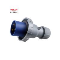 德力西IP67工业插头DEP2-0232 32A 3芯250V插头J(个)升级款防水连接器航空插头