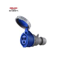 德力西 IP67工业耦合器DEP2-2232 32A 3芯250V连接器J(个)升级款防水连接器工业耦合器