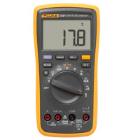 福禄克(FLUKE)17B+数字万用表 掌上型多用表电容频率温度仪器仪表 1个