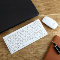 方正(iFound) W6226无线键盘鼠标套装 办公便携式小键盘 无线键鼠套装笔记本电脑外接键盘套装白色