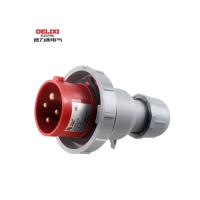 德力西IP67工业插头 DEP2-0142 16A 4芯 415V插头J(个)升级款防水连接器航空插头