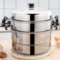 赫曼德(nolte) 三层28蒸锅 不锈钢蒸锅