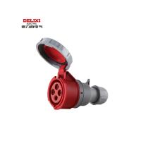 德力西 IP67工业耦合器DEP2-2142 16A 4芯415V连接器J(个)升级款防水连接器工业耦合器
