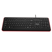 方正(iFound) D101键盘有线笔记本键盘巧克力数字薄膜键盘 黑色