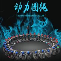 户外拓展道具 动力圈拓展绳卓越圈合力圈拓展游戏户外运动协作团结力量培训道具 蓝色 30米50人+收纳袋+双扣+50双手套