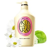资生堂 可悠然(KUYURA) 美肌沐浴露 欣怡幽香 550ml 日本进口 舒缓 各种肤质适用 带泵