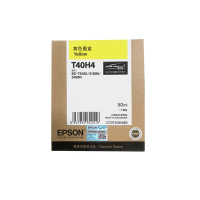 爱普生(EPSON)T40H4 黄色墨盒 (适用SC-T3180N/5180/5180N机型) 约50ml