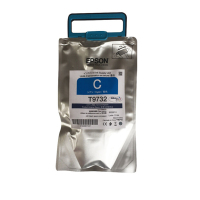 爱普生(EPSON)T9732C原装青色墨水袋 适用(PX-S7070S/PX-M7070FX/WORKFORCE/P