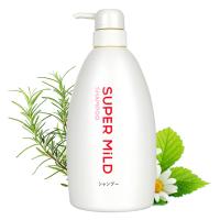 资生堂 惠润SUPER MILD 柔净洗发露 鲜花芳香 600ml 日本进口 无硅油 适用成人所有发质