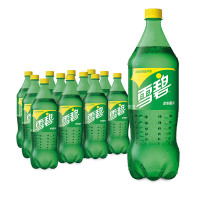 雪碧( Sprite ) 柠檬味 汽水 碳酸饮料 1.25LX12瓶 整箱装