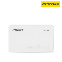 品胜(PISEN)USB3.0 多功能多盘符读卡器 高速多合一 内存卡SD/MS/XD/CF/TF卡读卡器