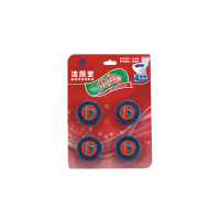 北奥(Beao)OK-K4消毒蓝泡泡洁厕宝厕所卫生间去垢除臭菌祛除异味 4个/卡