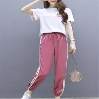 运动套装休闲两件套女