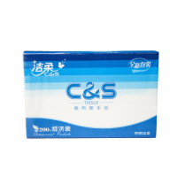 洁柔商用单层擦手纸200张 20包/件
