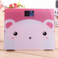 背光夜视卡通迷你电子秤家用人体健康体重秤电子称