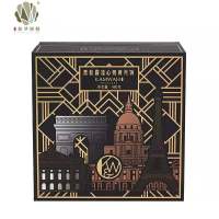 香港锦华黑松露流心奶黄月饼礼盒480g