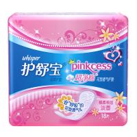 护舒宝pinkcess超净棉花型透气护垫淡香18片 (单位:包)