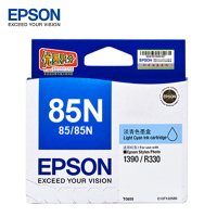 爱普生EPSON 85n墨盒T0855淡青色墨盒 适用机型1390 R330 爱普生墨盒