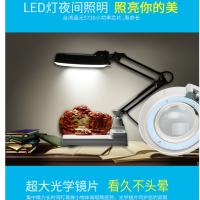 德国工艺高倍LED台式放大镜带灯