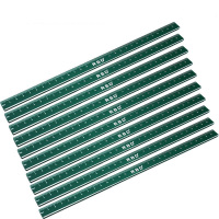 得丰 彩色硬磁条条形长条白板磁铁强力磁条贴带刻度尺磁力贴压条黑板教学教具吸铁石磁性小棒吸条 50个起订