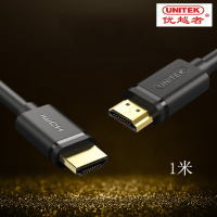 优越者 (UNITEK)HDMI线高清线2.0版 电视盒子机顶盒显示器视频线 1米