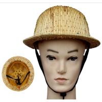 藤编防晒帽