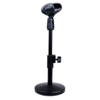 SCP ami 麦克风话筒支架 SCP-10865 桌面金属圆盘麦架可升降会议支架有线无线通用