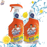 威猛先生厨房柠檬双包装+洁厕液(柠檬草香) 500g×2+600g (单位:瓶)