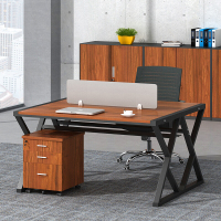 欧宝美办公家具 屏风办公桌职员桌 现代简约面对面屏风办公台电脑桌 可定制其它