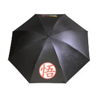 龙珠 22英寸遮阳防晒雨伞-黑