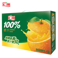 汇源100% 橙果汁1L*6