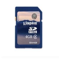 金士顿（Kingston） 相机存储卡 SD卡 大卡 SDHC 容量可选 老卡 SD 4G class4