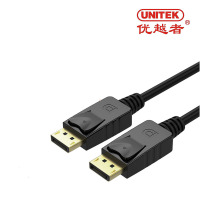 优越者(UNITEK)DP高清线 DisplayPort公对公转换线4K 笔记本连接显示器视频线 1.5米