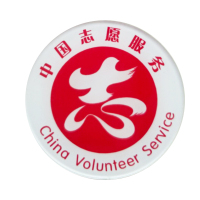 中国志愿者服务徽章组织机构纪念胸章标爱心大使胸针