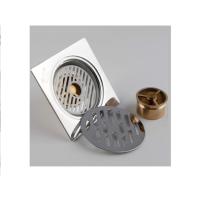 伟星 1407-1加厚304不锈钢地漏J全铜防臭地漏芯 卫生间 洗衣机地漏