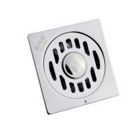 伟星 1407-2加厚304不锈钢地漏J全铜防臭地漏芯 卫生间 洗衣机地漏