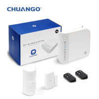 企购优品创高安防无线智能防盗报警器电话远程红外报警器家用防盗器A8